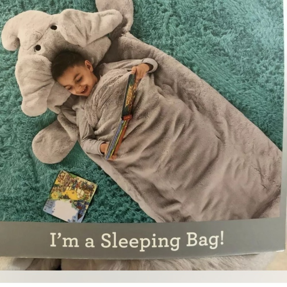 FROLICS elephant sleeping bag Really cute in great condition.